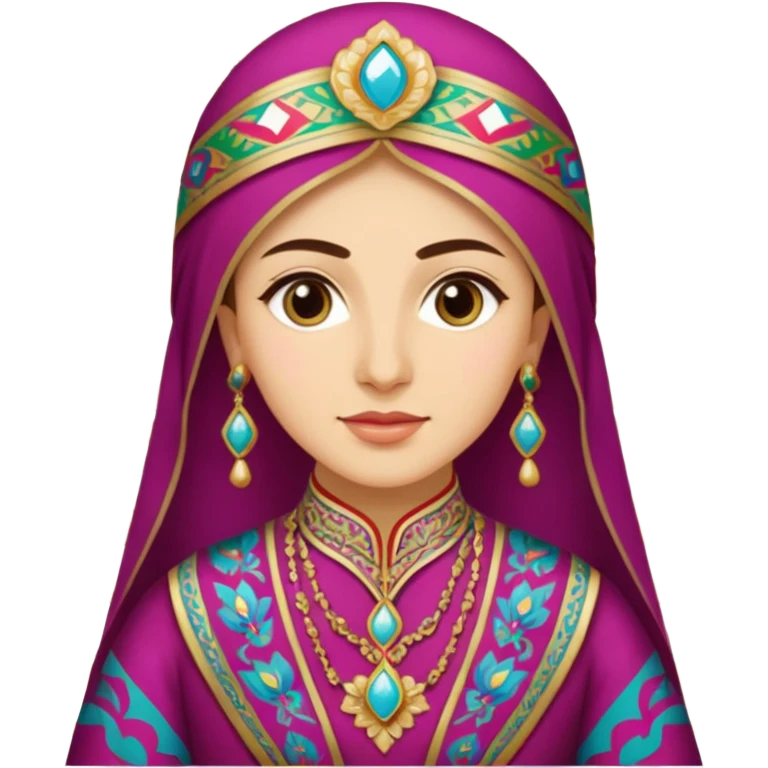 azerbaijan traditional dress emoji