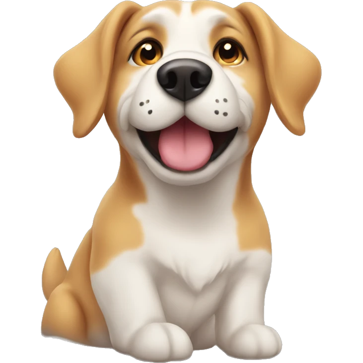Lovely dog emoji