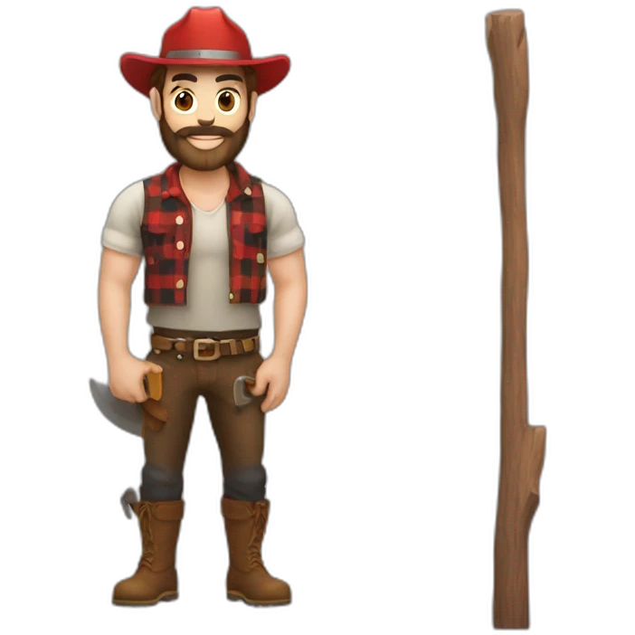 Sexy Lumberjack emoji