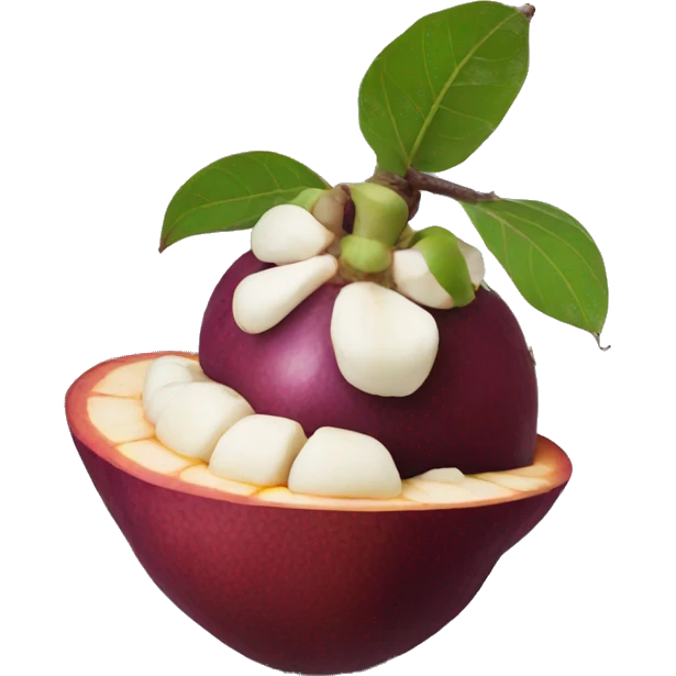 Mangosteen emoji