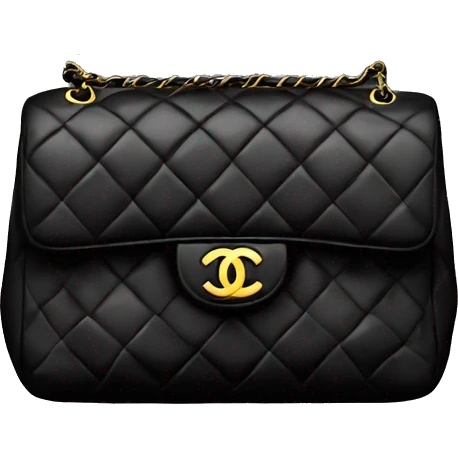 Chanel mini bag emoji