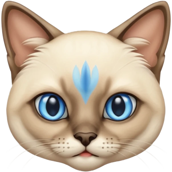 Siamese cat emoji