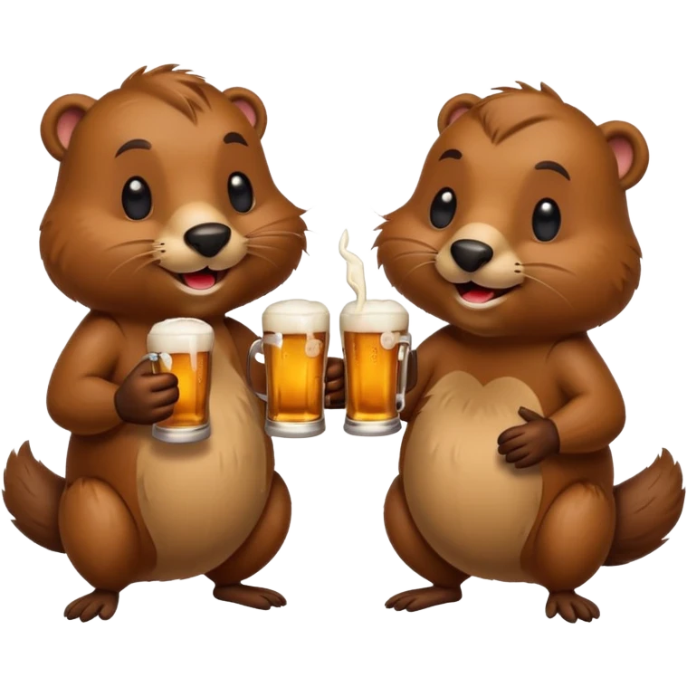 Beavers Drink Beer
 emoji
