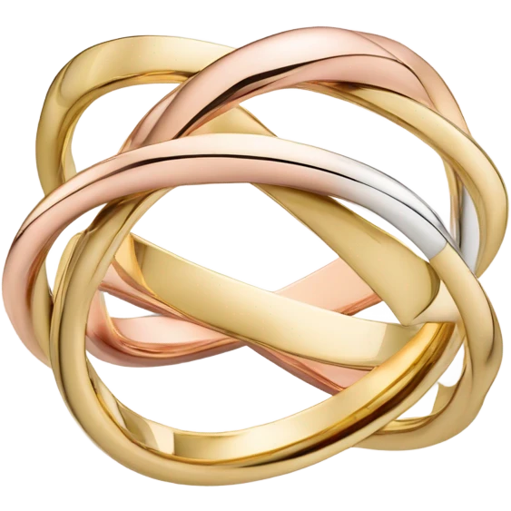 cartier trinity ring emoji