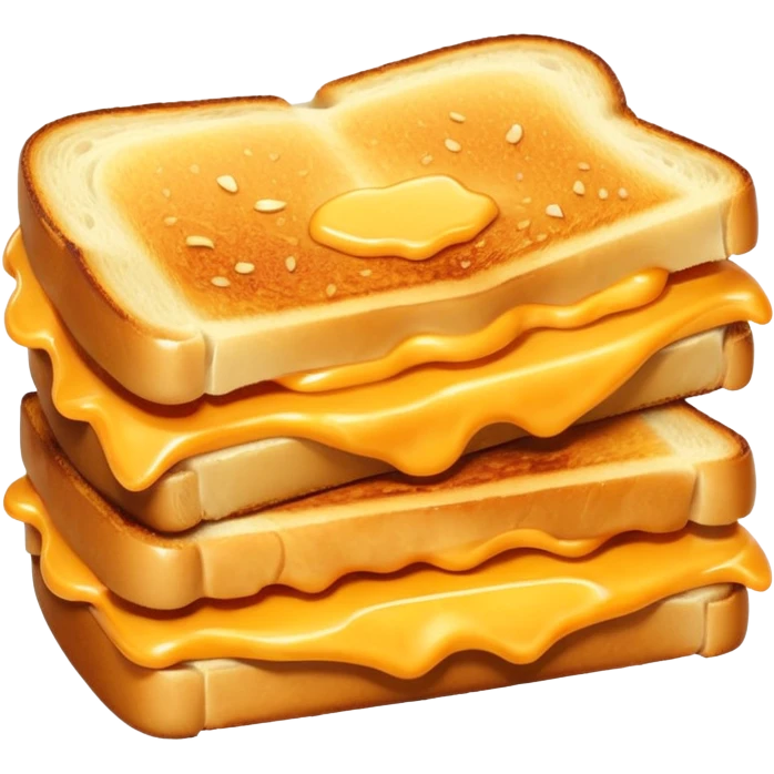 A grilled cheese. emoji