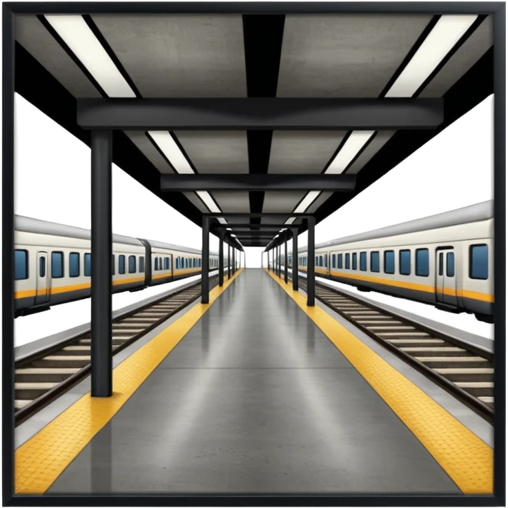 TRAIN PLATFORM emoji