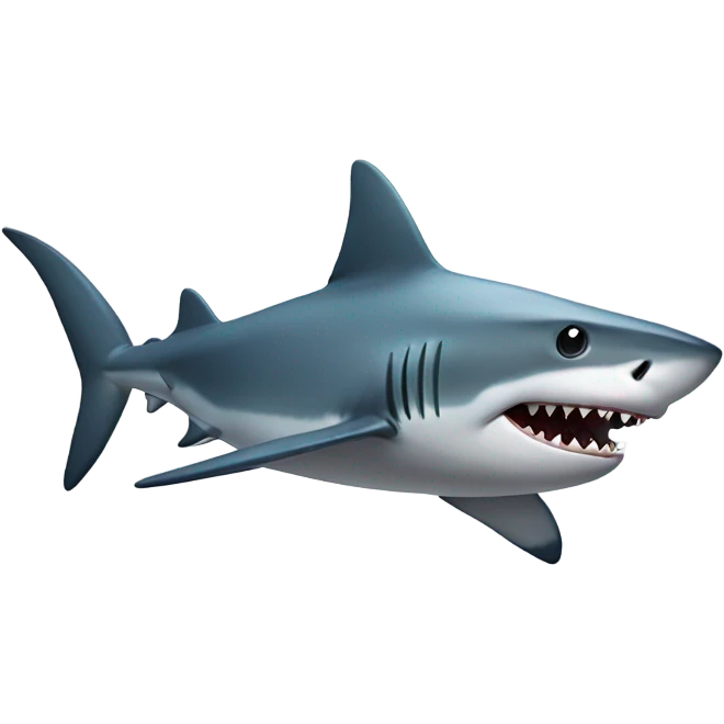 shark with a tophat emoji