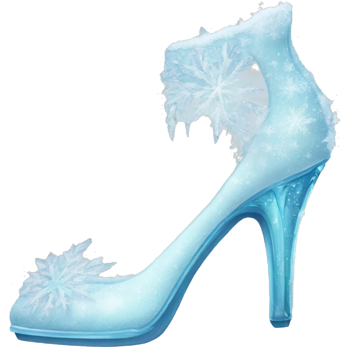 frozen elsa shoe emoji