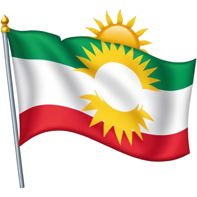 Kurdistan flag emoji