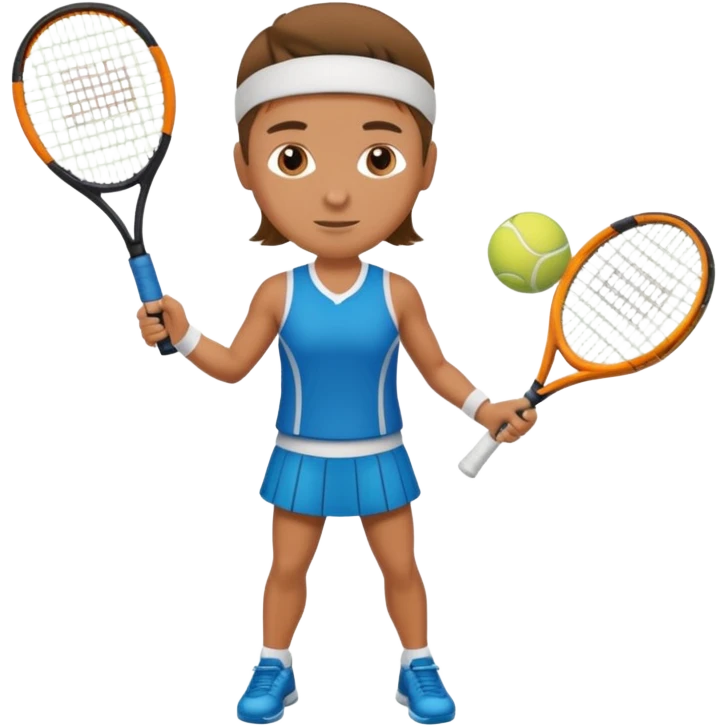 tennis player emoji