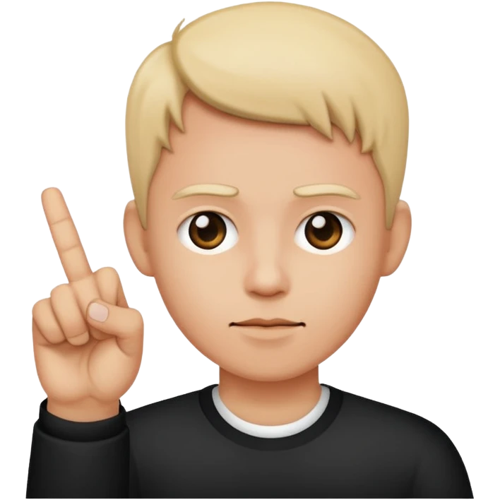 Person with middle finger  emoji