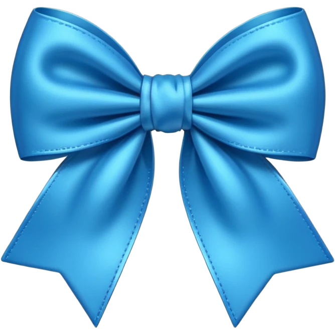 🎀 پاپیون ابی شبیه این emoji