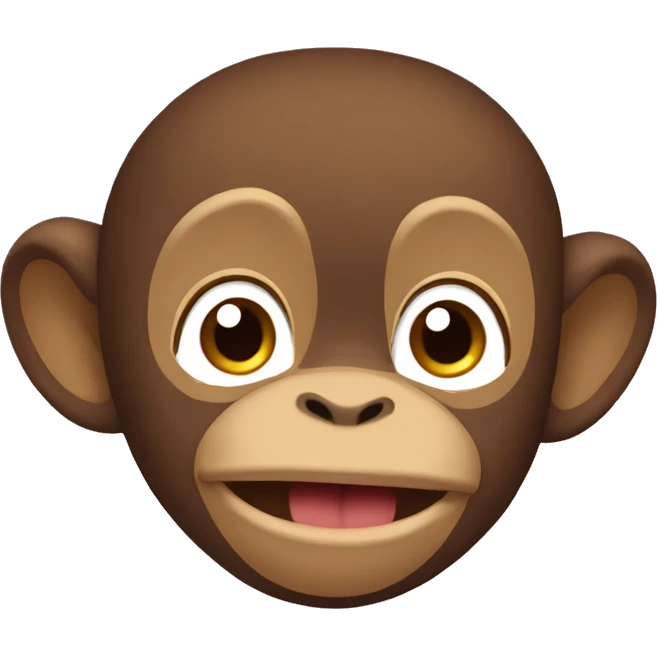 Cute monkey failly   emoji