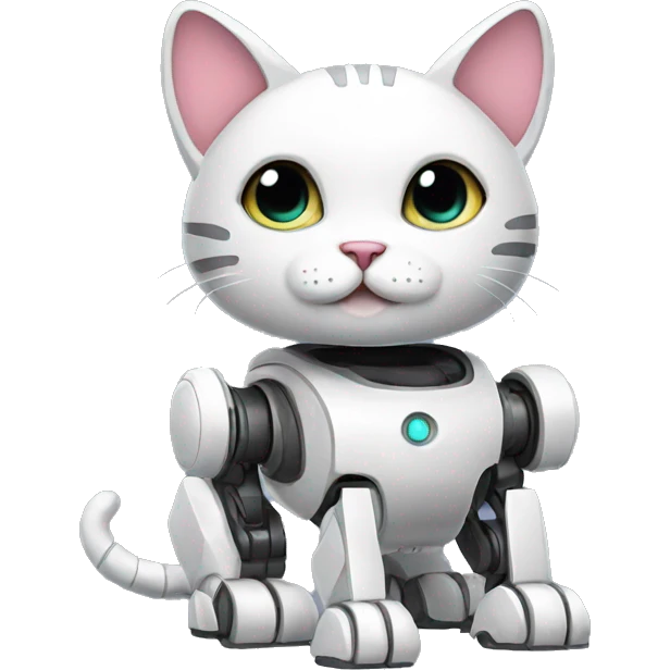 Robot cat emoji