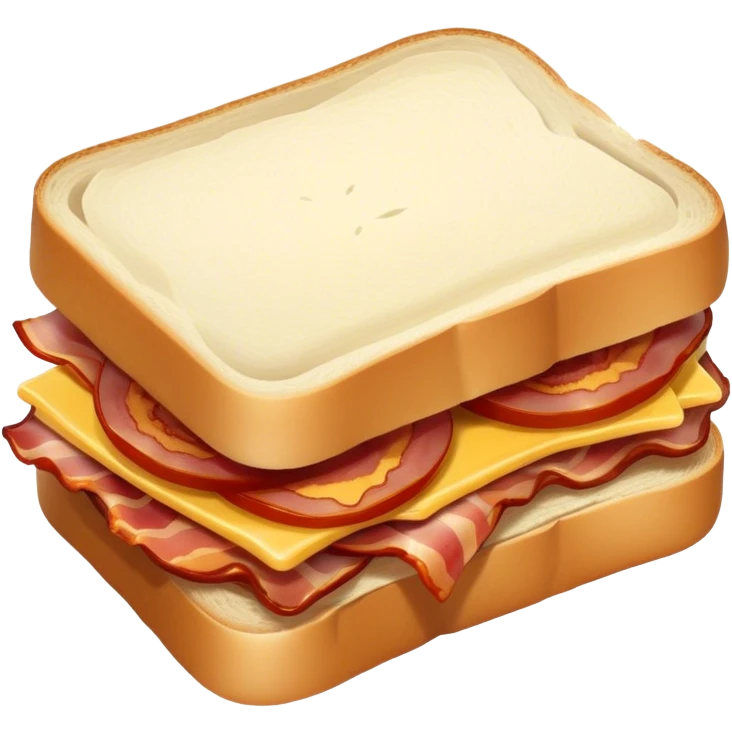 small bacon sandwich emoji