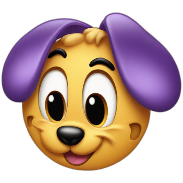 pluto disney emoji