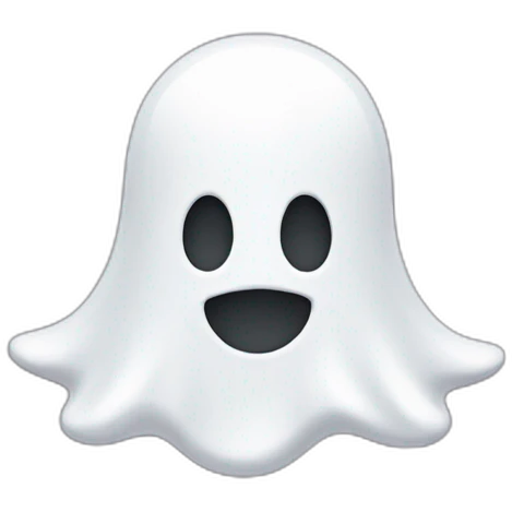snapchat ghost smiling emoji