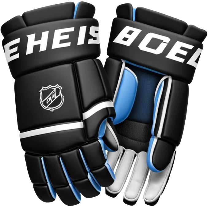 gloves para ice hockey emoji