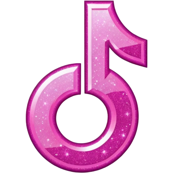 glitter pink symbol TikTok emoji