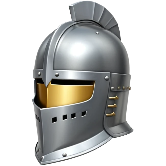 Knight helmet emoji