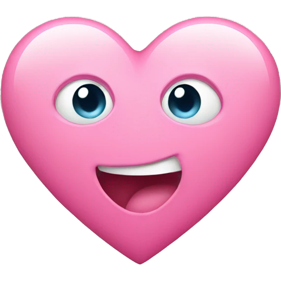 Pink heart emoji