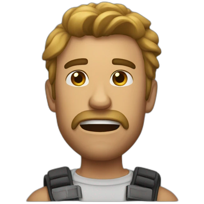 hombre muy furioso emoji