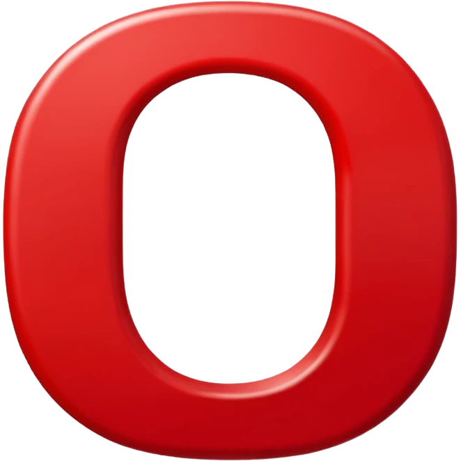 A bold white capital letter "C" in the exact same font and style as the 🅱️ emoji, centered inside a red rounded square, flat emoji design, glossy shiny light reflection on the top left, clean and simple, transparent background, no extra elements emoji