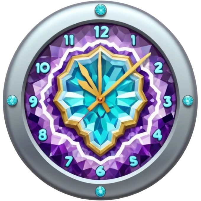 Geode Clock emoji