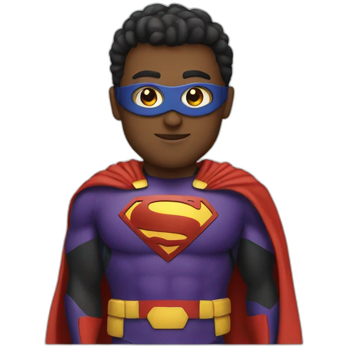 superhero emoji