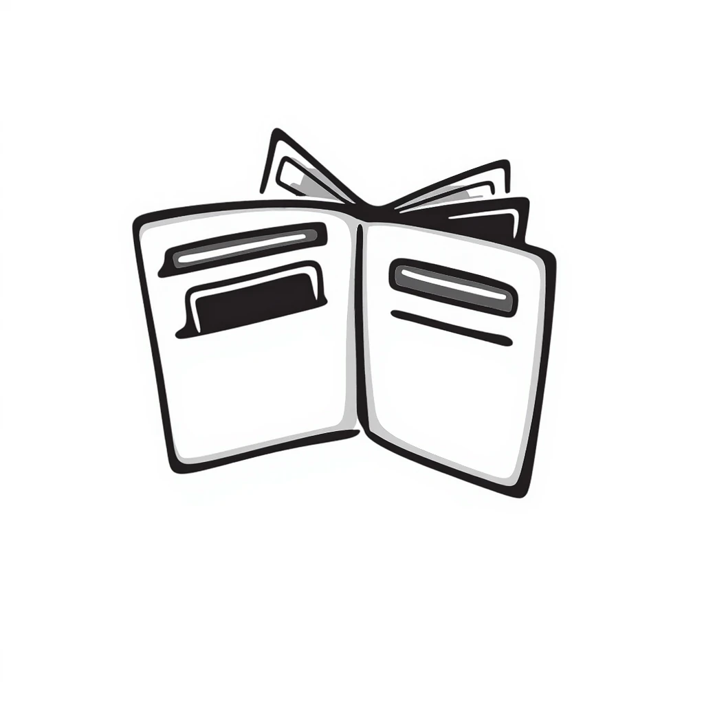 aesthetic white wallet emoji