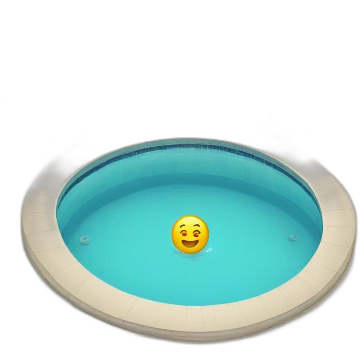 money in a swimming pool emoji