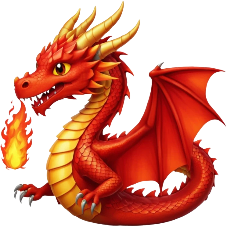 dragon rouge emoji