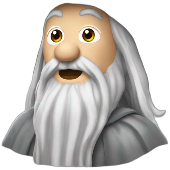Gandalf qui fais un doigt emoji