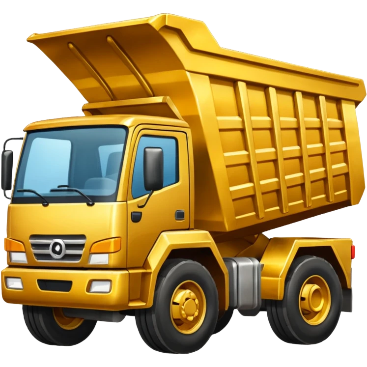 gold ore truck emoji