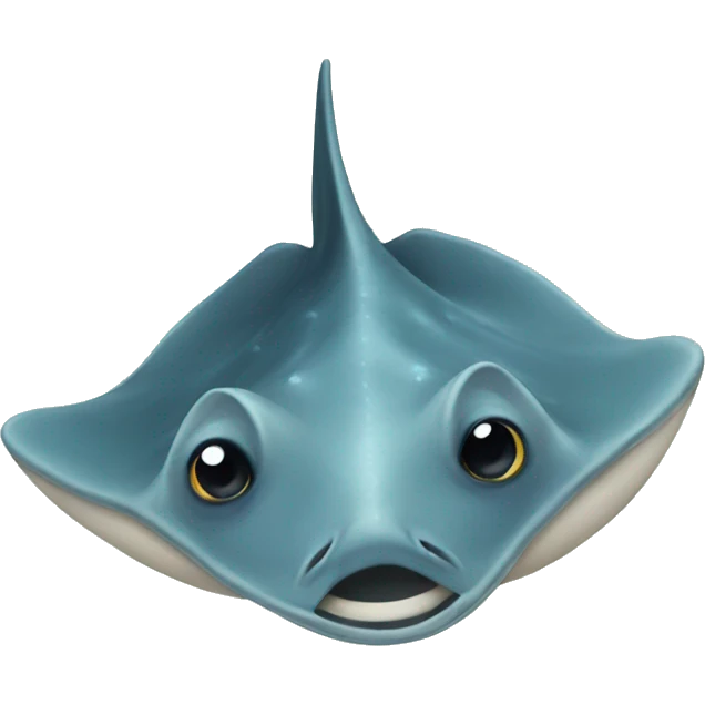 A stingray emoji