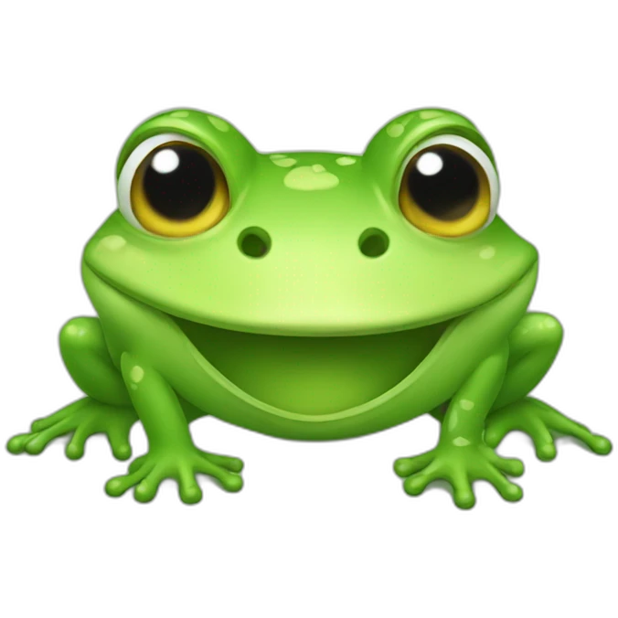 happy frog emoji