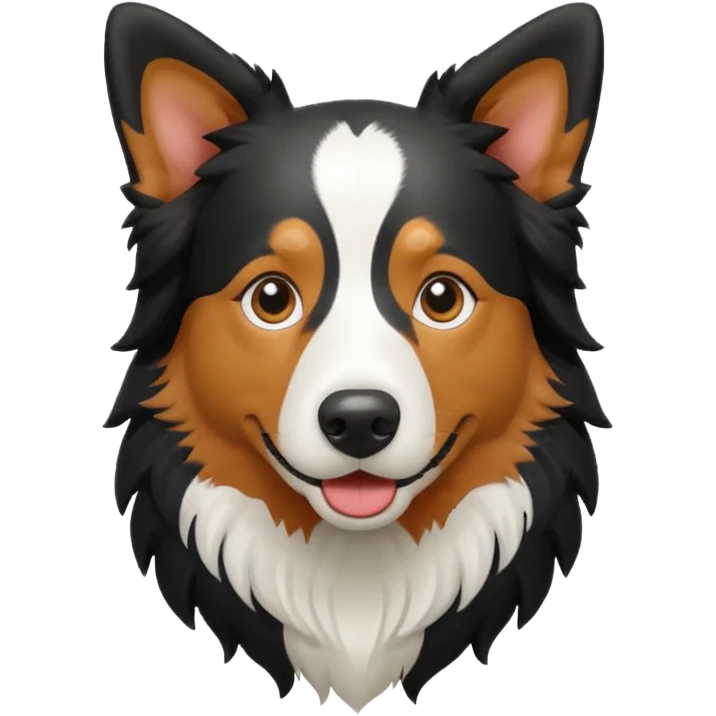 Border collie emoji