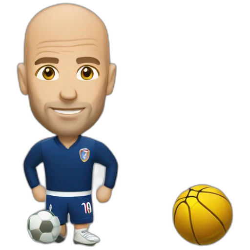 Zidane qui fait son coup de boule emoji