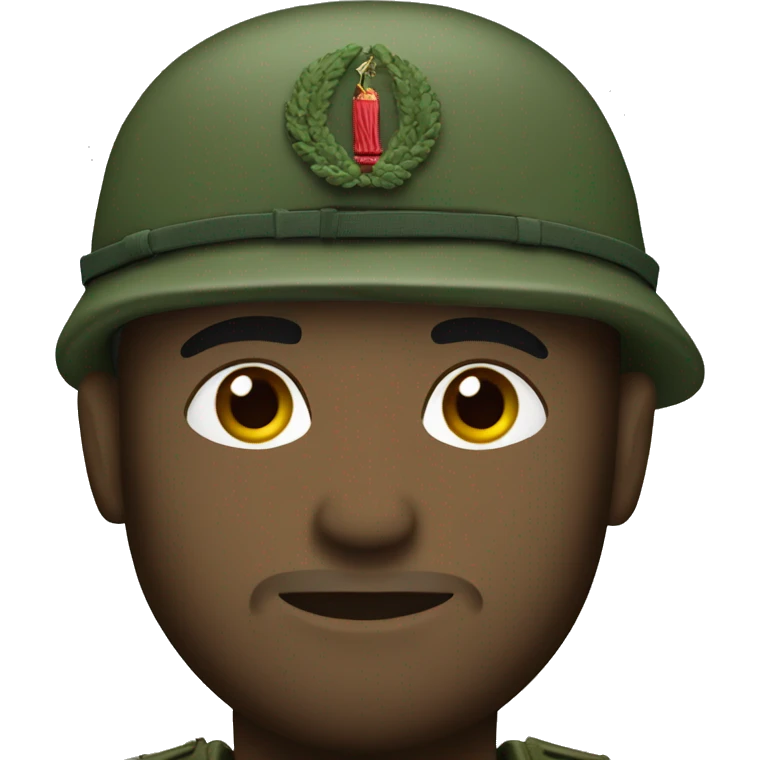 soldier in a green beret emoji