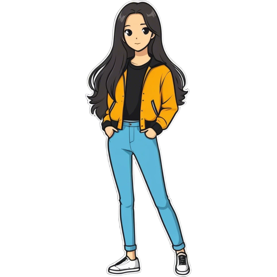 Fashion girl emoji