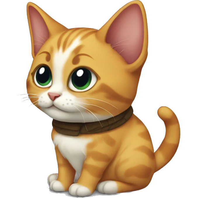 Dwarf cat emoji