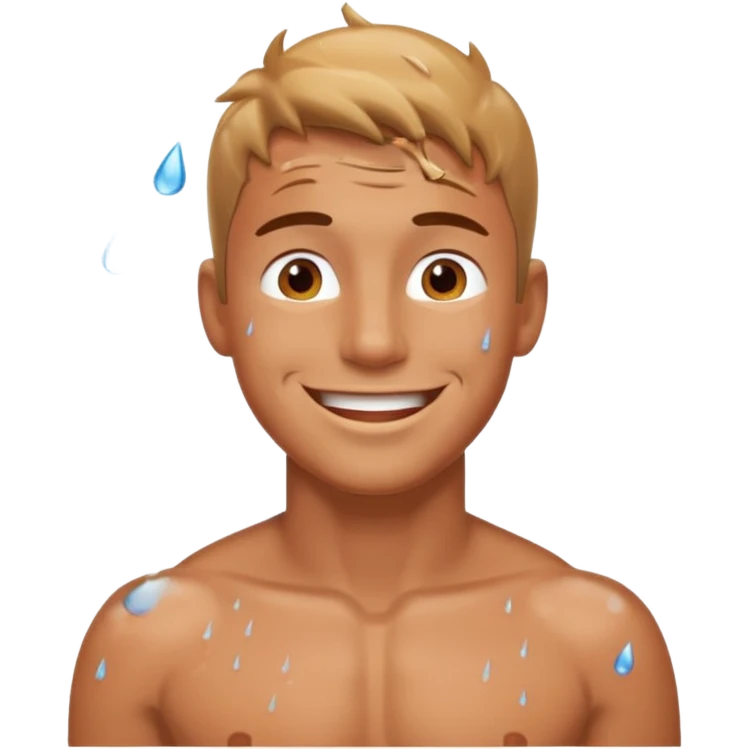 Aman is raining emoji