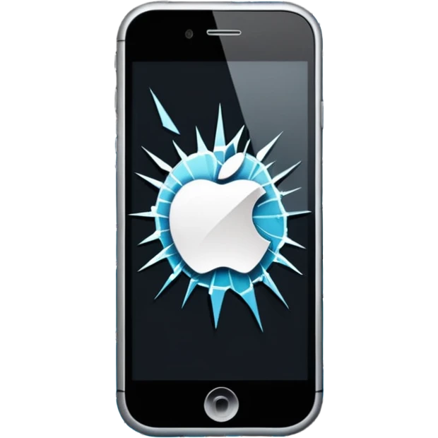 broken mobile phone emoji