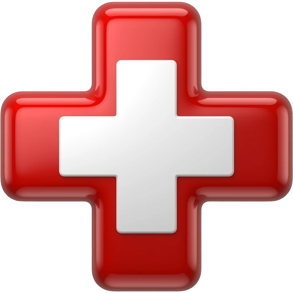 Red Cross emoji