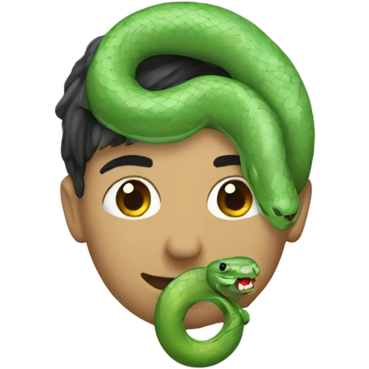 ai with snake emoji