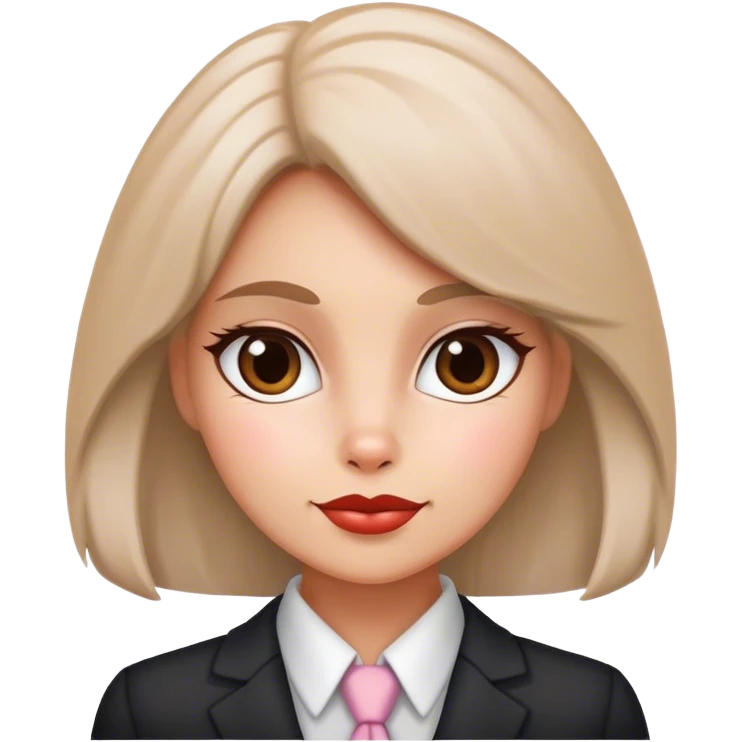 Bunny business woman emoji