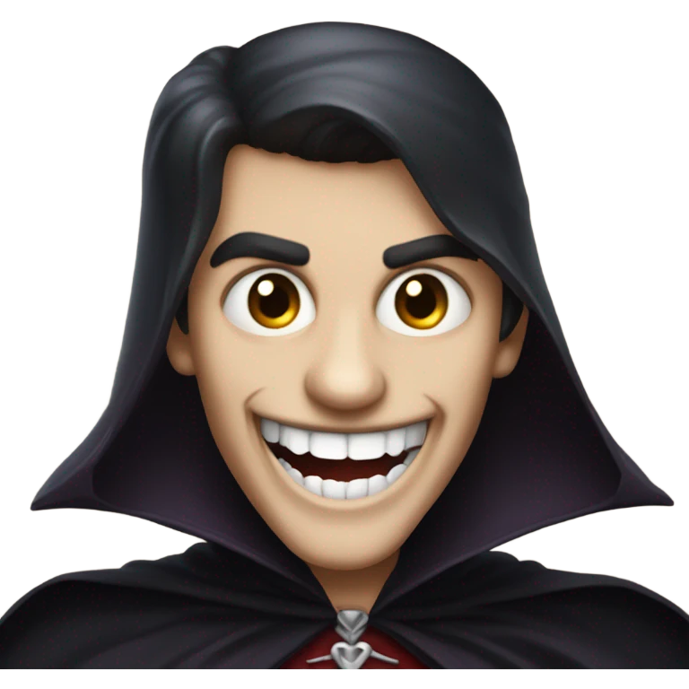 Vampire Smiling emoji