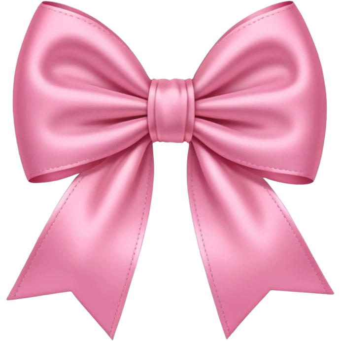 Pink Aesthetic bow emoji