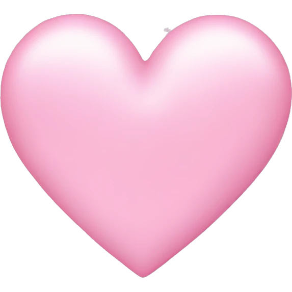 Pastel Y2K heart emoji