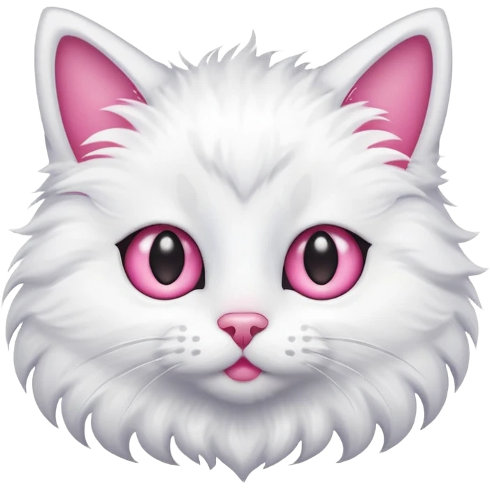 un gato con ojos de estrella emoji
